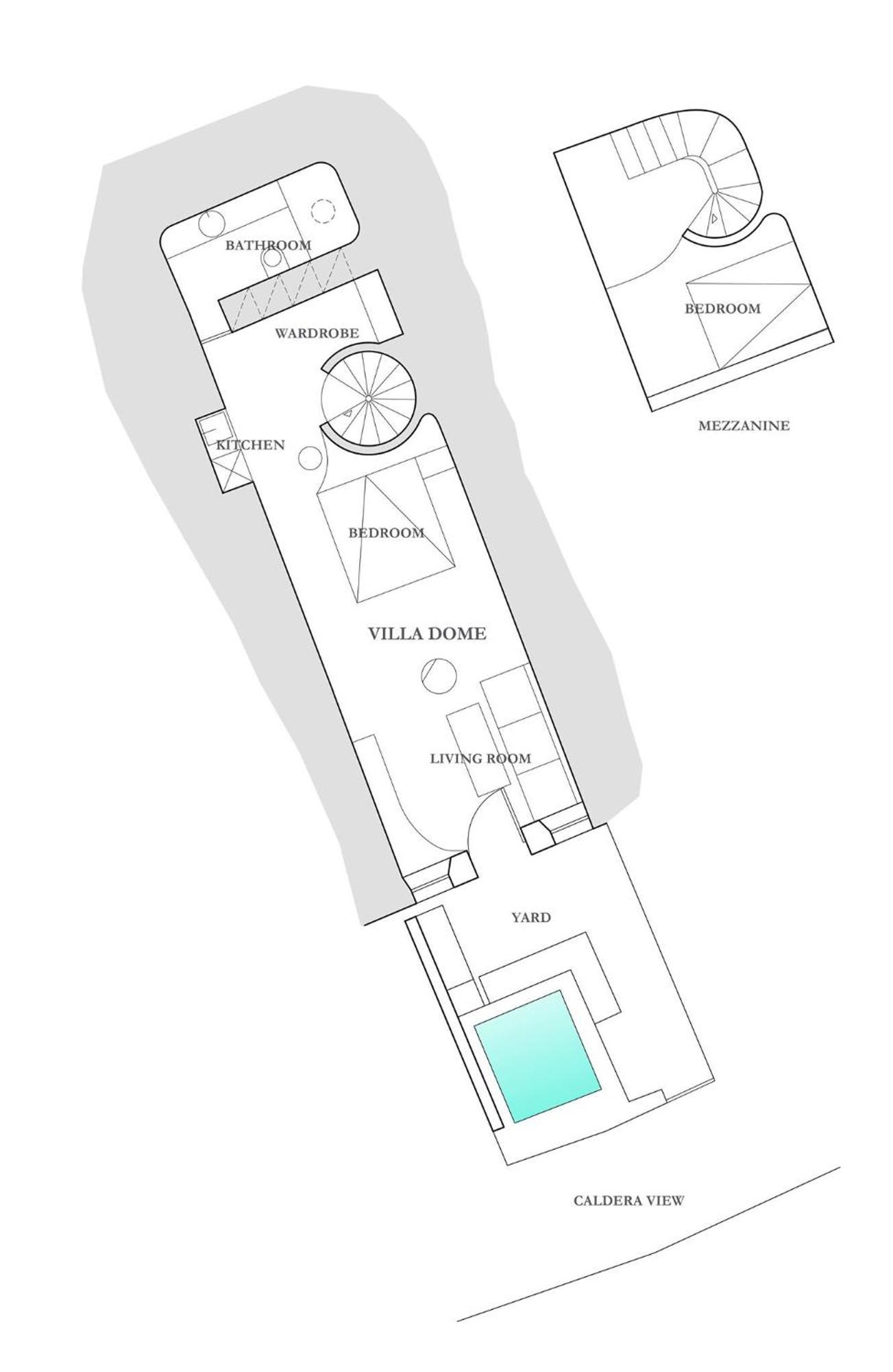 Olia Villas & Suites Imerovígli Rom bilde