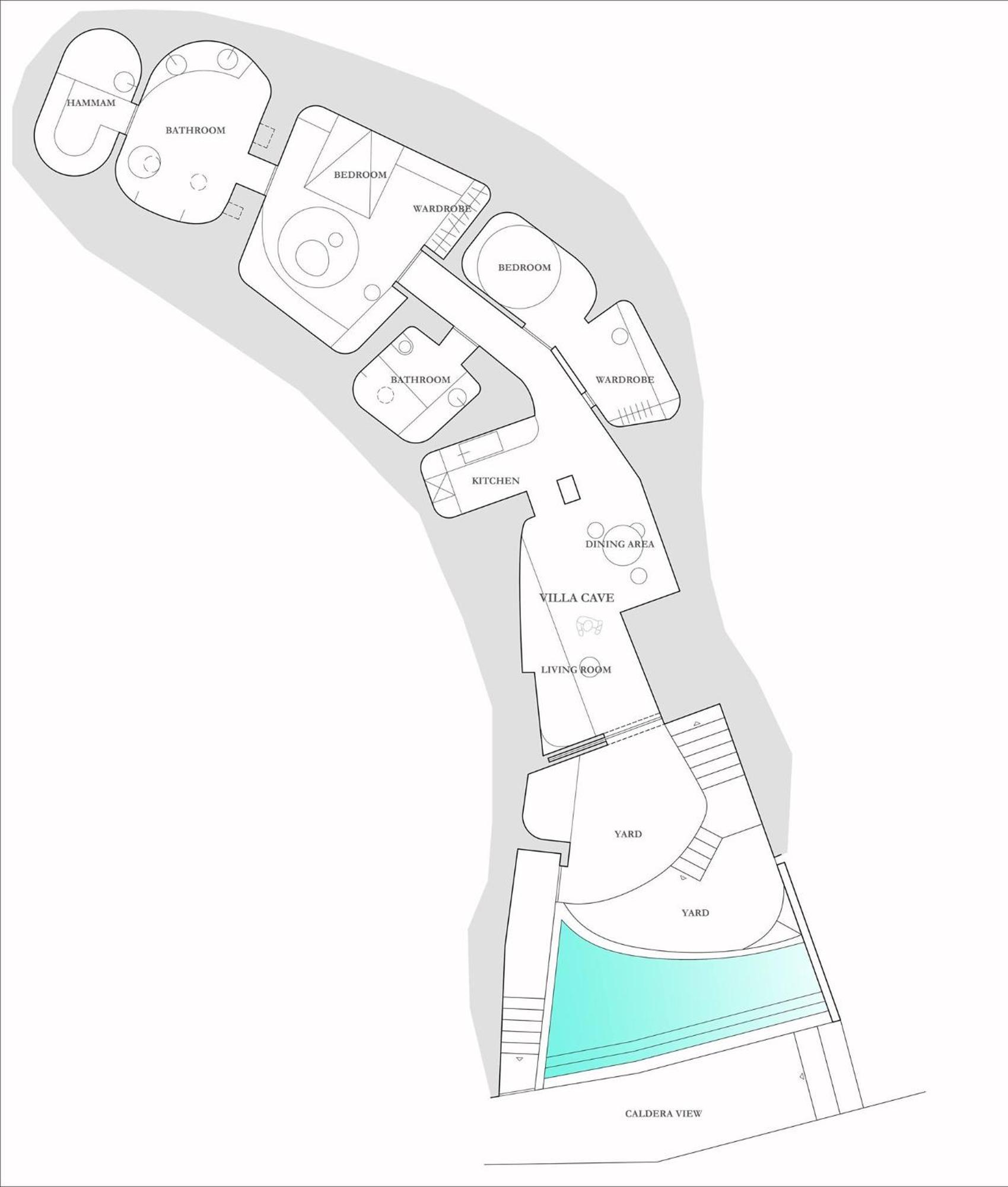Olia Villas & Suites Imerovígli Rom bilde