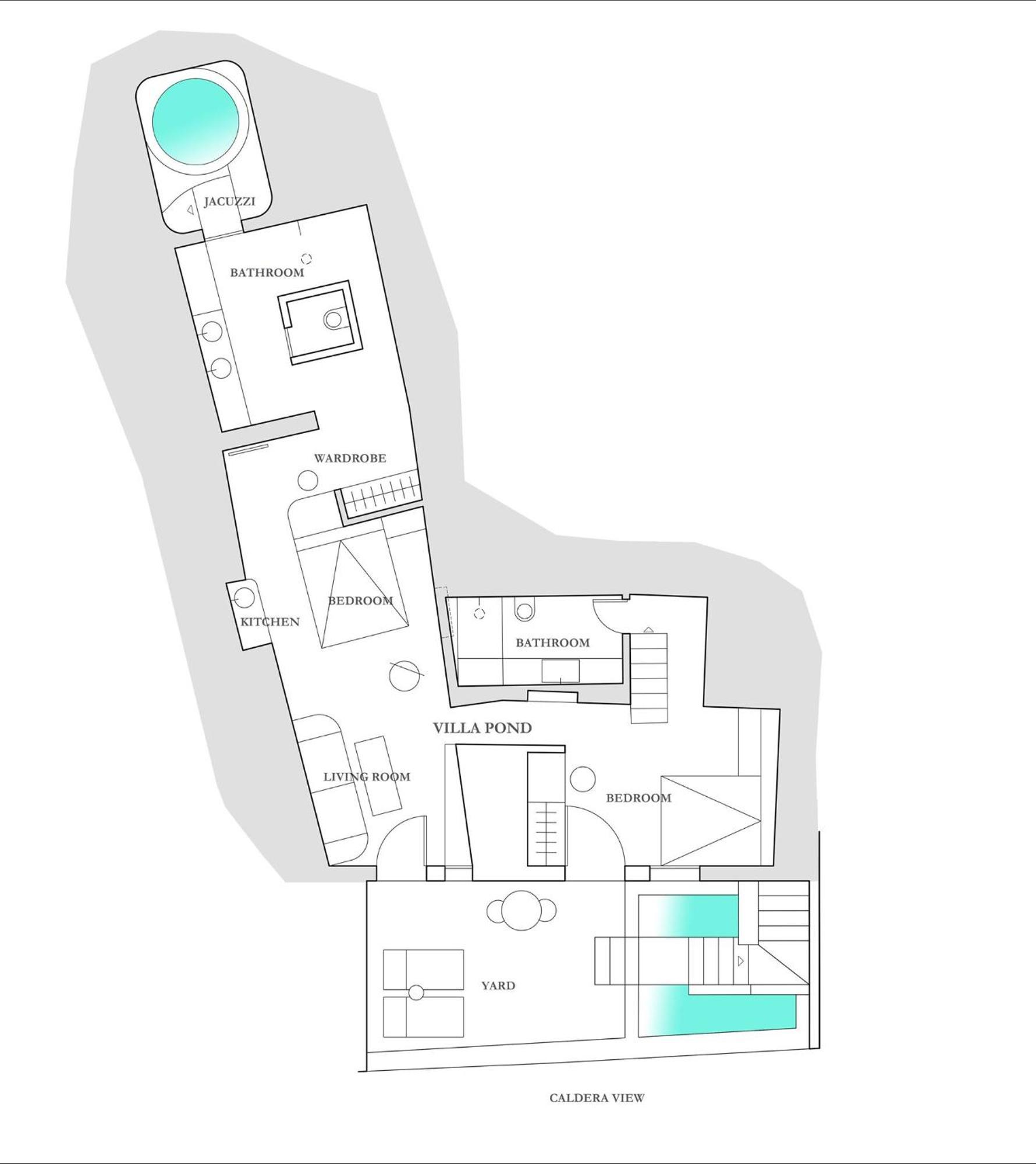Olia Villas & Suites Imerovígli Rom bilde