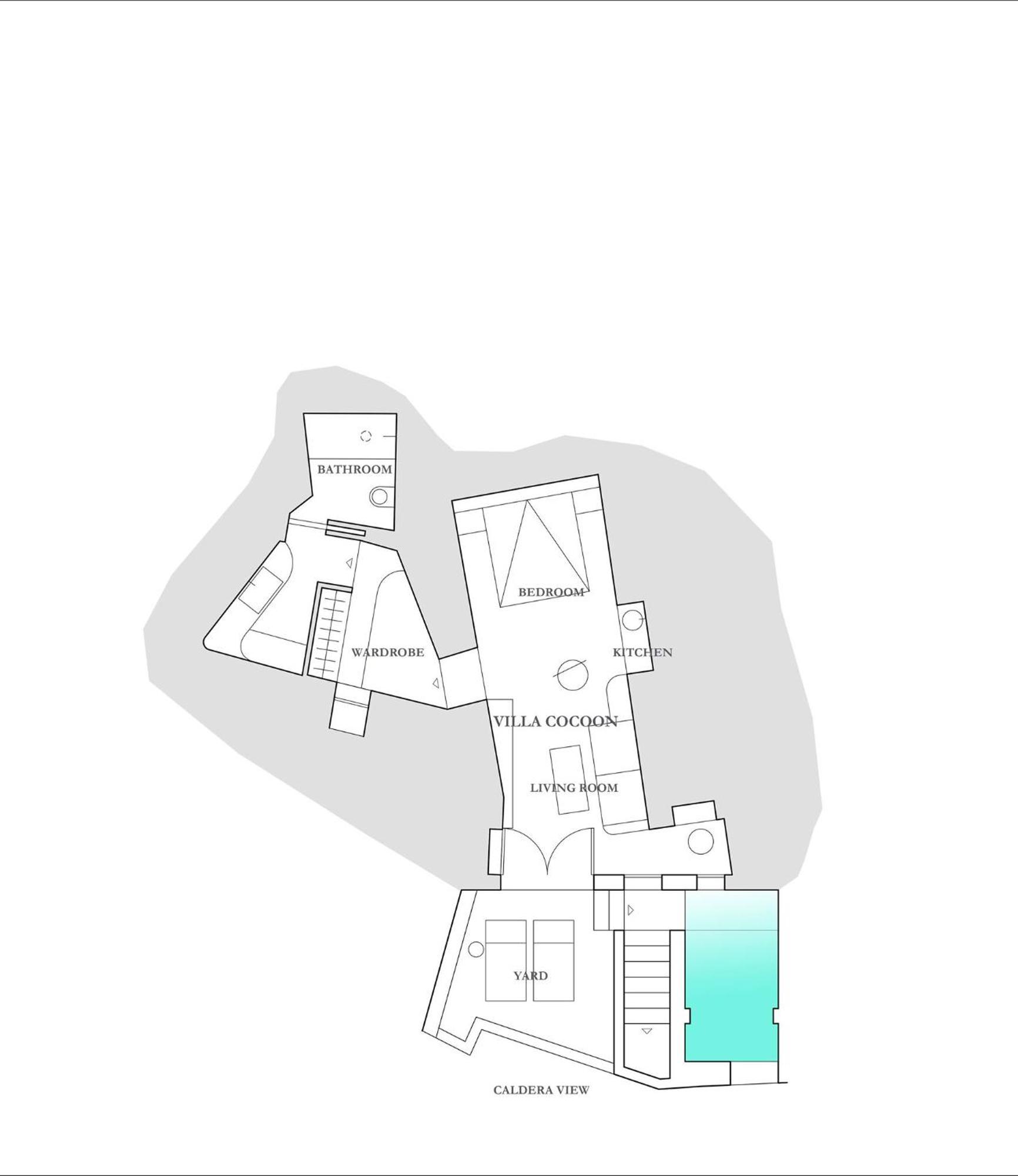 Olia Villas & Suites Imerovígli Rom bilde